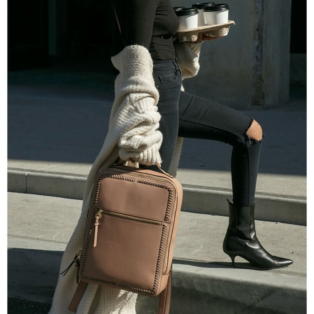 Calpak Kaya 15 inch Laptop Backpack in Carmel - Brand New Never Used